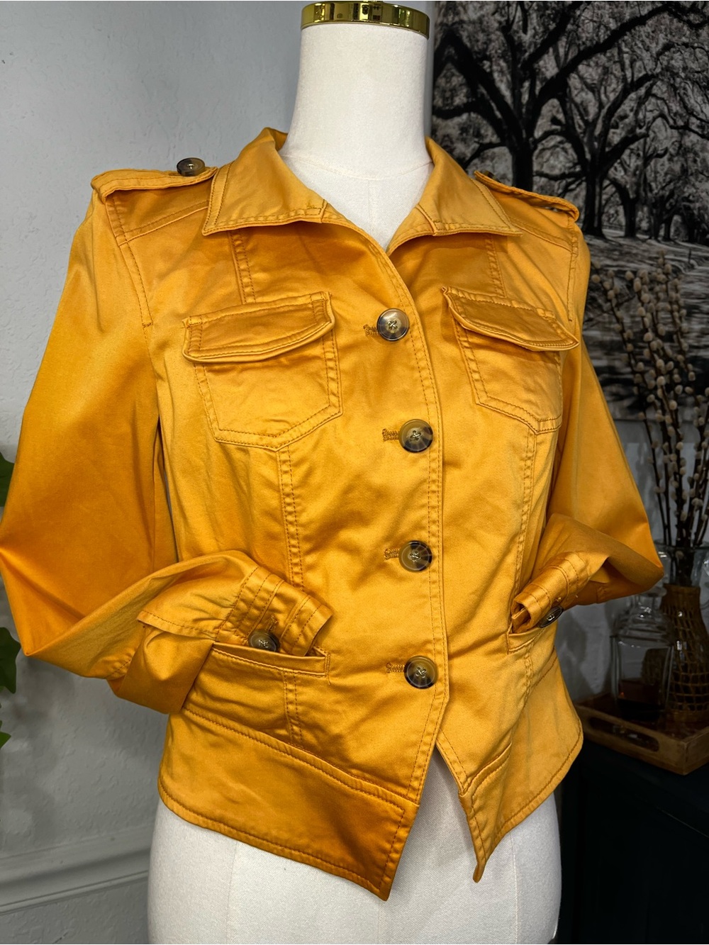 WHBM Aura “Band” Jacket size 2 - Picture 5 of 12